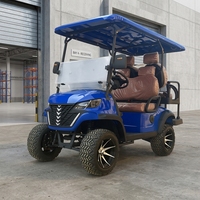 Voiturette de golf 4 places haute performance 4KW la plus vendue pour usage sur parcours de golf, personnalisable