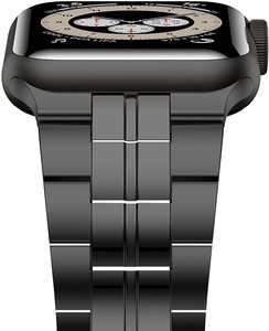 Keepwin Cinturino per Orologio in Titanio di Tendenza per <span class=keywords><strong>Watch</strong></span> 9 8 7 6 <span class=keywords><strong>5</strong></span> 4 3 2 1 38/<span class=keywords><strong>40</strong></span>/41 42/44/45/49 <span class=keywords><strong>mm</strong></span> - Product Image 3