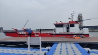 Bateau de sauvetage et de lutte contre les incendies en aluminium Grandsea de 23 m, bateau de lutte contre les incendies en mer, bateau de sauvetage à vendre