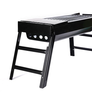 Restaurant commercial Poêle <span class=keywords><strong>circulaire</strong></span> Table d'échappement de fumée <span class=keywords><strong>Barbecue</strong></span> à charbon de bois intégré Grilles de <span class=keywords><strong>barbecue</strong></span> - Product Image 3
