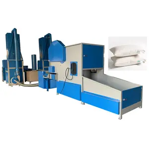 Cotton Polyester Fiber Filling Blower sofa seat Pillow Cushion filling machine