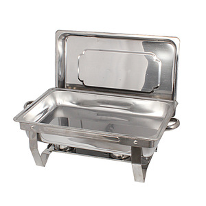 Estufa de buffet <span class=keywords><strong>no</strong></span> eléctrica de acero inoxidable más vendida, calentador de alimentos Buffy, calentamiento de Alcohol y utensilios de cocina para mantener el calor, estilo de mesa - Product Image 2