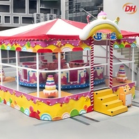 Voiture à boules pulvérisatrices pour manège, avec système de circulation de boules Ocean Ball OEM, pour marchés nocturnes mobiles et fêtes foraines