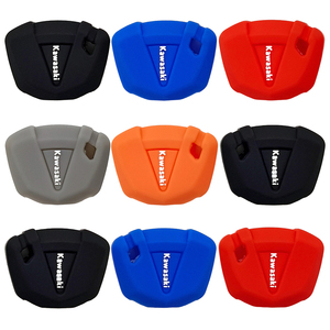 Cover in Silicone per Chiavi Moto, Compatibile con Ninja 400 Z400 <span class=keywords><strong>Vulcan</strong></span> <span class=keywords><strong>S</strong></span> 650 Z650, Custodia Protettiva Morbida per Chiavi Remote Kawasaki - Product Image 1