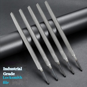 Giá tốt nhất OEM ODM Bán buôn Dũa phẳng T12 cắt thứ hai bề mặt nhẵn 6'' 8'' 10'' 12'' Dũa phẳng <span class=keywords><strong>Bastard</strong></span> có tay cầm mềm - Product Image 5