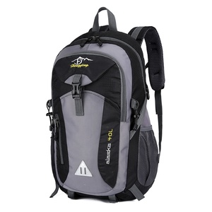 Large Capacity <b>40L</b> Sports Outdoor Waterproof <b>Backpack</b> for Men Women New Letter Pattern Fashionable Polyester Lining for School - Product Image 5