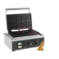Machine à gaufres pour hôtel et restaurant, prix d'usine, machine à gaufres pour en-cas