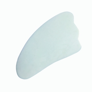 เครื่องมือการนวดหยก หินเนฟไรต์ กัวซา นวดหน้า กัวซาสีขาวซิ่วหยาน - Product Image 1