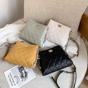 Bolso de Mano de Alta Calidad para Mujer, Estilo Vintage, Acolchado, con Logotipo Dorado, Bolso Cruzado para Mujer, Novedad de 2026 - Product Image 2