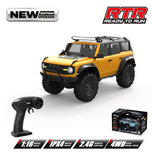 Eli Toys HB 1:16 a escala completa <span class=keywords><strong>Land</strong></span> <span class=keywords><strong>Rover</strong></span> <span class=keywords><strong>Defender</strong></span> <span class=keywords><strong>RC</strong></span> 4x4 vehículo Metal <span class=keywords><strong>RC</strong></span> Crawler coche camión modelo regalo de cumpleaños para niños - Product Image 5
