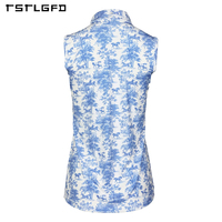 T-shirt décontracté d'été pour femme 100 % coton, col montant demi-zippé, manches courtes, séchage rapide, écologique, anti-UV, avec éclairage EL