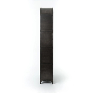 <span class=keywords><strong>Vitrine</strong></span> de rangement personnalisée, imperméable, écologique, en bois, avec étagères, cadre en fer, porte en verre, <span class=keywords><strong>collection</strong></span>, bureau, magasin - Product Image 6