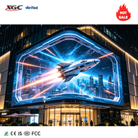 Mur vidéo LED extérieur IP65, panneau d'affichage LED couleur pour affichage 3D à l'œil nu, média routier, bord de piscine et concerts