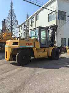 Komatsu รถยก FD160 16ton เครื่องยนต์ดีเซลมือสอง TCM, รถยกมือสอง16ton ญี่ปุ่น - Product Image 5