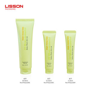 Tubo Cosmetico Vuoto Personalizzato in Plastica per Crema Solare e Detergente Viso, Confezione con Scatola e Tappo Flip Top a Basso Contenuto di Plastica - Product Image 5