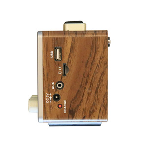 Récepteur radio en bois rétro multi-bandes RS-651BTS Vintage de bonne qualité avec lecteur de musique Blueteeth Torch Light - Product Image 3