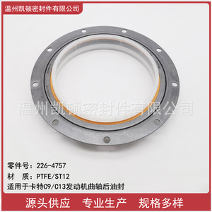 Joint d'étanchéité arrière du vilebrequin pour moteur Caterpillar C13 2264757 7C1728 en fluororubber pour usage marin - Product Image 5