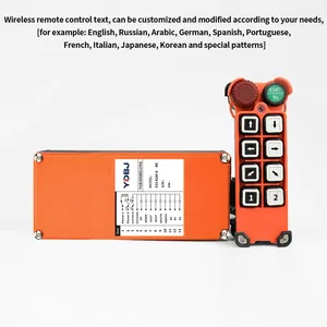 Wireless Remote Control Electric Hoist F21-E2M-8 12v Relay Wireless Switch Remote Control Crane Lift