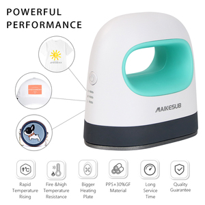 Mini presse à chaud facile à utiliser pour t-shirts, chaussures, chapeaux, petits projets de vinyle thermocollant, <span class=keywords><strong>fer</strong></span> à <span class=keywords><strong>repasser</strong></span> portable pour transfert thermique - Product Image 2