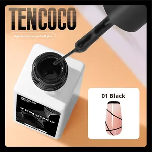 Vernis à ongles gel araignée 6 couleurs 10ml, gel de dessin à la ligne haute densité, pour peinture de lignes dorées et argentées, gel UV, fournitures de nail art - Product Image 6