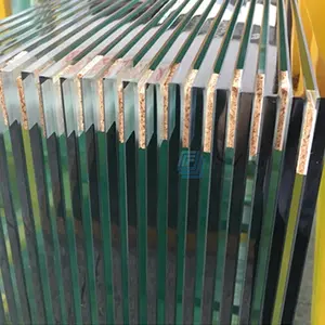 Nhà Máy Cung Cấp Kính Cường Lực Rõ Ràng Cho 10Mm 3/8 Inch Dày Trong Suốt Toughened Esg Glass Wall Panel Với Giá Thấp Từ Trung Quốc
