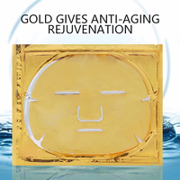 Masque Gel Facial Personnalisé au Collagène Doré, Nourrissant et Rajeunissant pour Soin de la Peau
