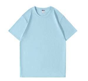 Venta al por mayor de alta calidad de algodón en blanco Camiseta para los hombres de peso pesado 200gsm 5,89 oz de algodón peinado Unisex y camisetas para hombres - Product Image 5