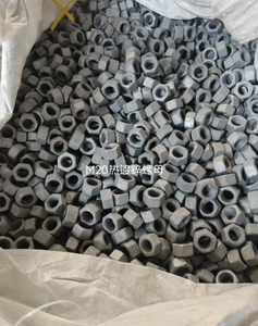 Assortiment de boulons et d'écrous galvanisés à chaud - Kit de quincaillerie antirouille pour applications d'ingénierie en extérieur - Product Image 5