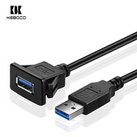 Cable USB 2.0 Tipo A a Mini USB de PVC de 5 Pines para Controlador, Reproductor MP3, Cámara de Coche y Carga de Datos