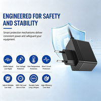 Connecteur de charge CC optionnel, prise murale en matériau PC, adaptateur d'alimentation 9V 1A 9W