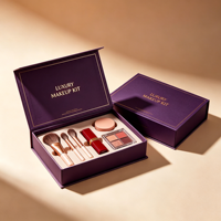Boîte cosmétique à fermeture magnétique, emballage cadeau rigide en gros pour rouge à lèvres, crème, fard à paupières, logo et taille personnalisés