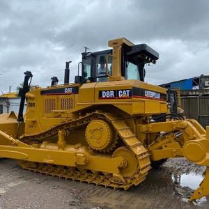 Excavadora de cadenas usada CAT D8R, maquinaria de construcción, sistema hidráulico mediano - Product Image 6
