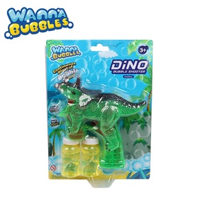 Al aire libre de dinosaurio <span class=keywords><strong>burbujas</strong></span> arma los niños boda ventilador burbuja pistola burbuja - Product Image 6