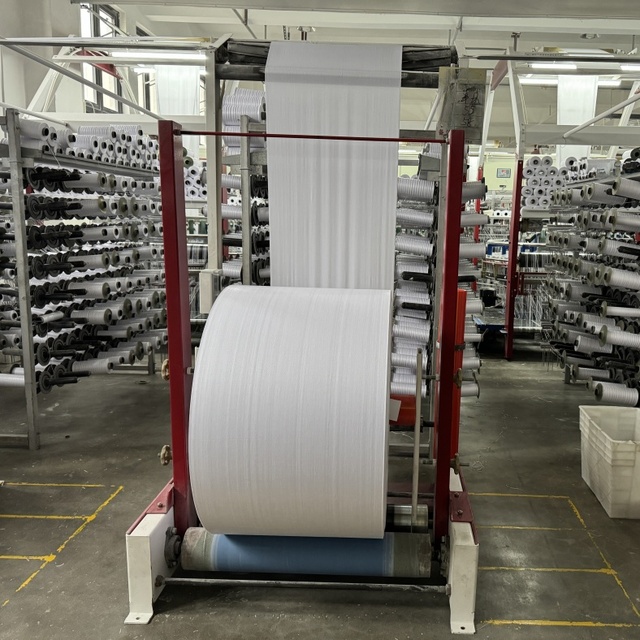 Environmentally Customized White Agricultural PP Woven Fabric Raffia Polypropylene Cloth Food Grade Rigid Blow Molding