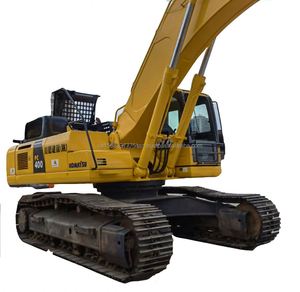 Excavatrice d'occasion Komatsu PC400-8 de 40 tonnes, modèle 2023, avec godet de 2 m³, puissance de 270 kW et rapport technique inclus. - Product Image 1