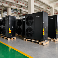 Chauffe-eau à pompe à chaleur DC Inverter R290 de 15,5 kW à haute efficacité A+++ contrôlé par WiFi solaire, modèle 2026, avec sortie max. 75°C