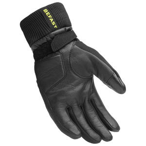 Befast STRETCH LADY CE Certificado Negro Amarillo Mujer Moto Guantes de invierno L - Product Image 2