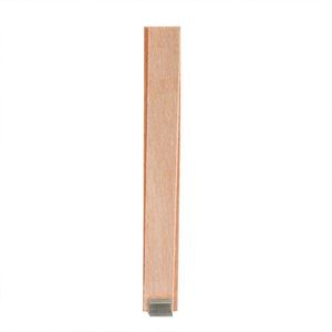 Natural Soy & Coconut Wax <b>Candle</b> with Smokeless <b>Wood</b> <b>Wicks</b> Monolayer Double Layered for Fragrance <b>Candle</b> Making - Product Image 1