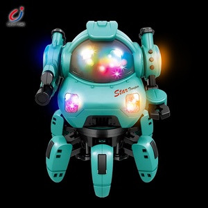 Robot Esapode Danzante Elettrico per Bambini con Rotazione in Vita, 6 Artigli, Luci e Suoni - Product Image 2