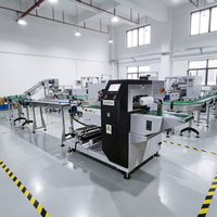 Machine d'emballage et de formage de pain multifonctionnelle SZ-280X à flux horizontal automatique, 25-100 sacs/min, avec servomoteur efficace
