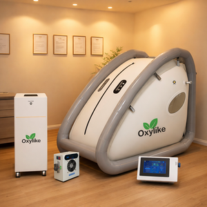 โรงงานผลิตในจีน Oxylike OLS-S4 1.3ATA ห้องออกซิเจนความดันสูงแบบนั่ง รุ่นเปลือกนิ่ม สำหรับใช้ในโรงแรม ร้านเสริมสวย และสปาเพื่อการผ่อนคลาย - Product Image 5