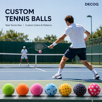 Balles de tennis de plage professionnelles de haute qualité avec logo de marque personnalisé, portables, en fibre chimique hautement élastique, doublure en caoutchouc pour l'entraînement sportif