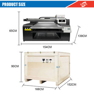 طابعة نافثة للحبر بالأشعة فوق البنفسجية 6090 بسعر المصنع للأعمال الصغيرة، آلة طباعة بطاقات <span class=keywords><strong>PVC</strong></span> والأقلام والأكواب وكرات الجولف - Product Image 5