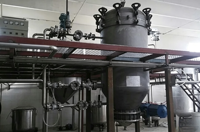 Filtre vertical à haute capacité en terre de diatomées pour une utilisation continue sur ligne de production