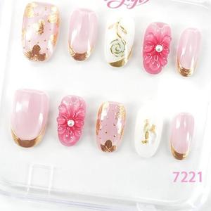 <span class=keywords><strong>Uñas</strong></span> Postizas <span class=keywords><strong>de</strong></span> Almendra <span class=keywords><strong>de</strong></span> Alta Calidad, Marca Privada, <span class=keywords><strong>Uñas</strong></span> <span class=keywords><strong>Francesas</strong></span> <span class=keywords><strong>de</strong></span> <span class=keywords><strong>Colores</strong></span> con <span class=keywords><strong>Diseño</strong></span> <span class=keywords><strong>de</strong></span> Punta Francesa y Brillo - Product Image 2