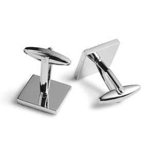 Camisa de Manga Larga de Buena Calidad con Logotipo Grabado en Relieve, Efecto Irregular, Mancuernillas Cuadradas para Hombre - Product Image 4