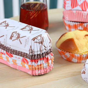 กระดาษรองอบเคลือบกันไขมัน ทนความร้อนสูง สำหรับพิซซ่า สับปะรด คัพเค้ก มัฟฟิน - Product Image 2