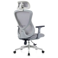 Chaise de bureau ergonomique en maille pivotante avec accoudoirs réglables 2D - Design moderne pour salles de conférence informatiques, confortable pour une utilisation prolongée