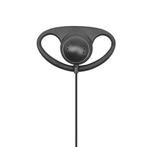 Tai nghe dạng móc tai hình chữ D, bộ đàm hai chiều với trình điều khiển động, không có chức năng khử tiếng ồn, chất liệu nhựa & kim loại, đầu nối M - Product Image 5