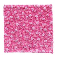 Panneau mural en soie à fleurs artificielles, vente directe d'usine rose, décoration florale pour la photographie de mariage, fête